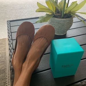 Size 6 Chestnut Tieks. Price dropped!